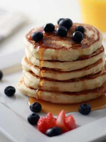vegan buttermilk pancakes